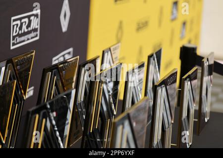 Trophée, lors de la ronde 2nd de la Clio Cup Europe 2023, de 21 avril à 23, 2023 sur l'Autodromo Nazionale di Monza, à Monza, Italie - photo Grégory Lenormand/DPPI crédit: DPPI Media/Alamy Live News Banque D'Images