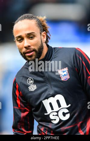 Peterborough, Royaume-Uni. 22nd avril 2023Marcus Harness (11 Ipswich Town) lors du match Sky Bet League 1 entre Peterborough et Ipswich Town, London Road, Peterborough, le samedi 22nd avril 2023. (Photo : Kevin Hodgson | ACTUALITÉS MI) crédit : ACTUALITÉS MI et sport /Actualités Alay Live Banque D'Images