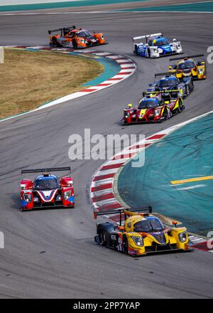 16 GERBI Julien (spa), HENRION Gillian (fra), Team Virage, Ligier JS P320 - Nissan, action lors de la ronde 1st de la coupe Michelin le Mans 2023 sur le circuit de Barcelone-Catalunya de 21 avril à 23, 2023 à Montmelo, Espagne - photo: Paulo Maria/DPPI/LiveMedia Banque D'Images