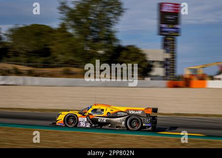 16 GERBI Julien (spa), HENRION Gillian (fra), Team Virage, Ligier JS P320 - Nissan, action lors de la ronde 1st de la coupe Michelin le Mans 2023 sur le circuit de Barcelone-Catalunya de 21 avril à 23, 2023 à Montmelo, Espagne - photo: Paulo Maria/DPPI/LiveMedia Banque D'Images