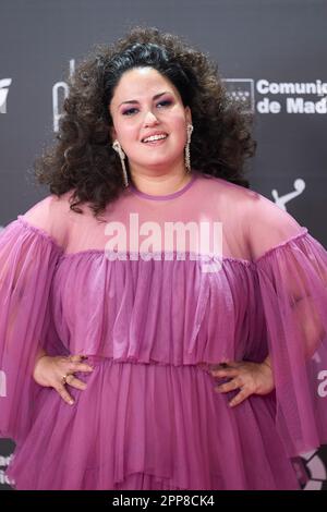 Madrid. Espagne. 20230422, Laura Galan assiste à 10th Platino Awards pour le cinéma ibéro-américain 2023 Rec Carpet au Palacio Municipal de Congresos-IFEMA Madrid sur 22 avril 2023 à Madrid, Espagne Banque D'Images