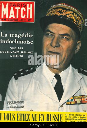 Couverture du magazine Paris Match, novembre 1950 Banque D'Images