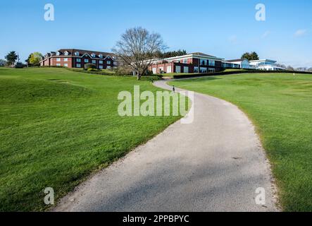 Stoke by Nayland Golf Resort Hotel & Spa buildings, Leavenheath, Essex. Banque D'Images