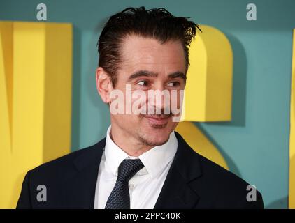 Londres, Royaume-Uni. 13th octobre 2022. Colin Farrell assiste à la première britannique des Banshees of Inishenin lors du BFI London film Festival 66th au Royal Festival Hall de Londres. (Photo de Fred Duval/SOPA Images/Sipa USA) crédit: SIPA USA/Alay Live News Banque D'Images