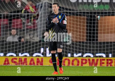 Alkmaar, pays-Bas. 23rd avril 2023. ALKMAAR, PAYS-BAS - AVRIL 23: Michiel Kramer de RKC Waalwijk pendant le match Eredivisie entre AZ et RKC Waalwijk au Stadion de l'AFAS sur 23 avril 2023 à Alkmaar, pays-Bas (photo de Patrick Goosen/Orange Pictures) Credit: Orange pics BV/Alay Live News Banque D'Images