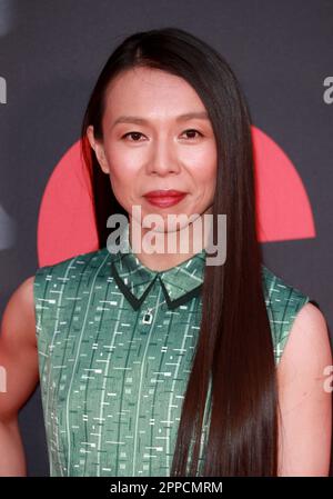 Londres, Royaume-Uni. 14th octobre 2022. Angela Yeoh participe à la première internationale de « She Said », lors du BFI London film Festival 66th au Royal Festival Hall de Londres. (Photo de Fred Duval/SOPA Images/Sipa USA) crédit: SIPA USA/Alay Live News Banque D'Images