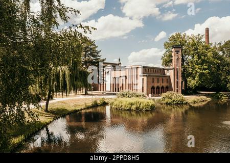 Musée d'État d'art moderne au bord du lac à Cottbus, en Allemagne Banque D'Images