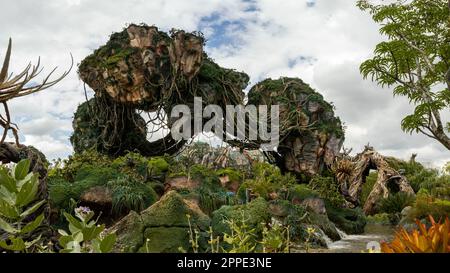 Le monde incroyable de Pandora. Banque D'Images