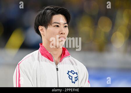 Tokyo Metropolitan Gymnasium, Tokyo, Japon. 23rd avril 2023. Ryosuke Doi, 23 AVRIL 2023 - Gym artistique : la finale masculine du Championnat tout autour individuel de gymnastique artistique 77th au Tokyo Metropolitan Gymnasium, Tokyo, Japon. Credit: MATSUO.K/AFLO SPORT/Alay Live News Banque D'Images