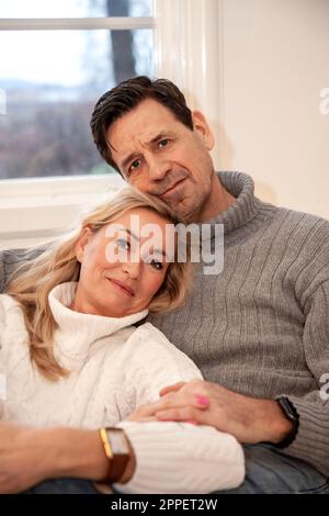 Smiling couple Banque D'Images