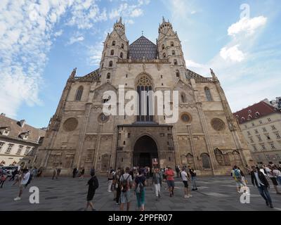 Cathédrale Saint-Étienne de Vienne Banque D'Images