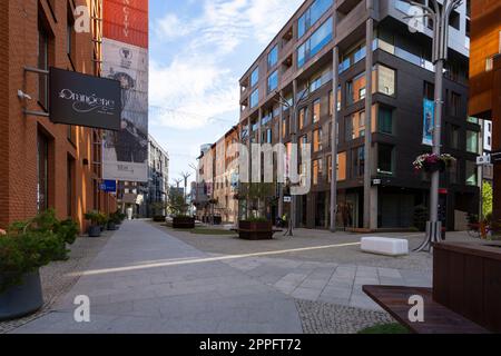 Ville de Rotermann à Tallinn, Estonie. Banque D'Images