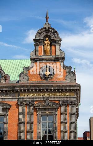 Façade de l'hôtel de ville historique, Stortorget, Grande place, Malmo, Suède Banque D'Images