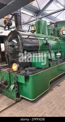 Visitez le Musée ferroviaire à Ouddorp Banque D'Images