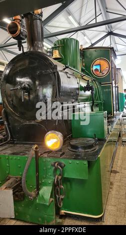Visitez le Musée ferroviaire à Ouddorp Banque D'Images