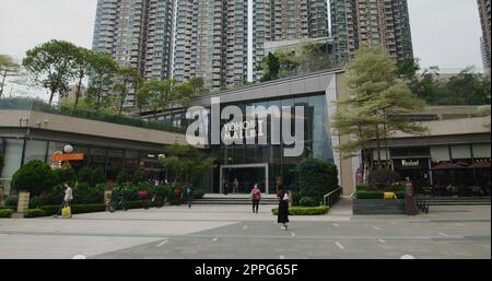 Yuen long, Hong Kong 19 mars 2021 : zone résidentielle de Hong Kong Banque D'Images
