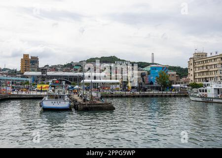 Keelung, Taïwan 10 juin 2022 : ville de Keelung à Taïwan Banque D'Images