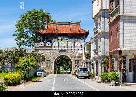 Porte nord dans l'ancien de Kinmen à Taiwan Banque D'Images