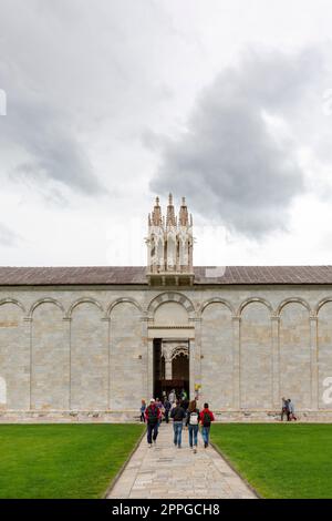 Camposanto monumentale di Pisa, cimetière médiéval monumental, Pise, Italie Banque D'Images