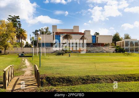 Vue extérieure du centre d'arts et de divertissement CAE, Figueira da Foz, Portugal Banque D'Images