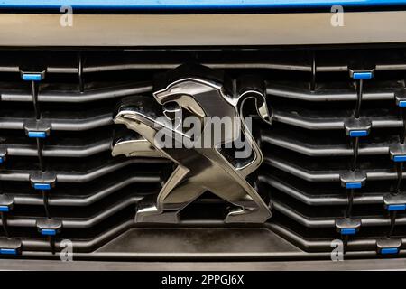 PEUGEOT emblème Banque D'Images