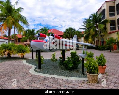 St Thomas, USVI - 4 mai 2022 : vue sur le port de plaisance de Yacht Haven Grande à St Thomas, USVI. Banque D'Images