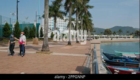 Sai Kung, Hongkong 10 décembre 2020: District de Hong Kong sai kung Banque D'Images