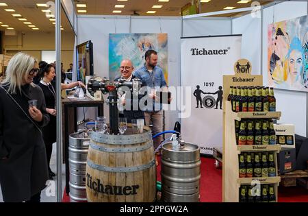 Cracovie, Pologne - salon international du vin ENOEXPO à Cracovie Banque D'Images