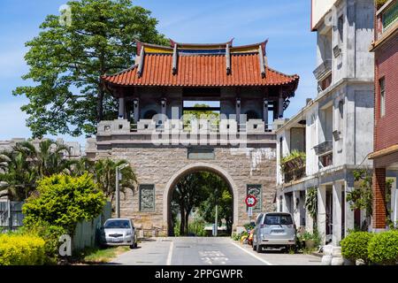 Porte nord dans l'ancien de Kinmen à Taiwan Banque D'Images