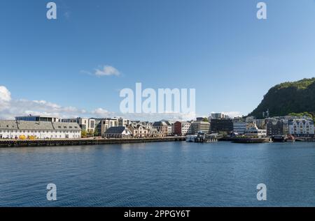 Impressions d'Alesund, Norvège Banque D'Images