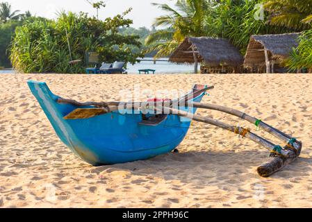 Tangalle, l'Medaketiya beach, l'une des plus belles plages dans le sud Banque D'Images