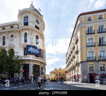 Théâtre Calderon à Madrid, Espagne Banque D'Images