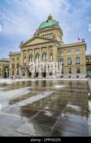 Palais fédéral de Berne Banque D'Images