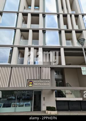 Berlin, Allemagne - 03. Octobre 2022 : le bâtiment du Bundesrat allemand à Berlin sous une belle lumière.. Banque D'Images