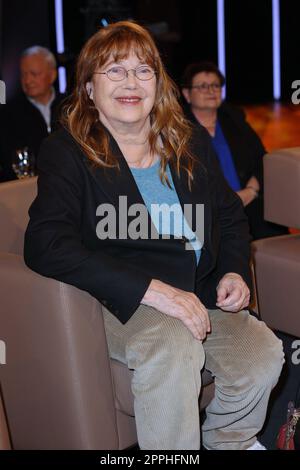 Jane Birkin, talk-show NDR du Studio Lokstedt, Hambourg, 02.12.20.22 Banque D'Images