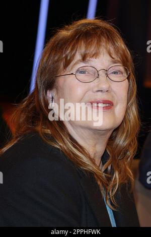 Jane Birkin, talk-show NDR du Studio Lokstedt, Hambourg, 02.12.20.22 Banque D'Images