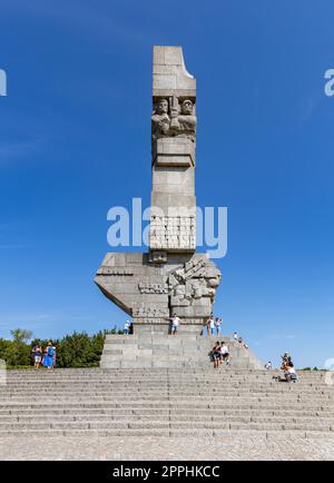 Monument Westerplatte Banque D'Images