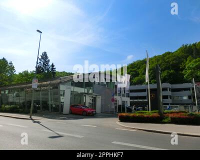Audi AG, dont le siège social est à Ingolstadt, est un constructeur automobile allemand. Banque D'Images