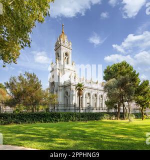 Bulgare St. Stephen Church, ou Sveti Stefan Kalisesi, une église orthodoxe bulgare dans le district de Balat, Istanbul, Turquie Banque D'Images