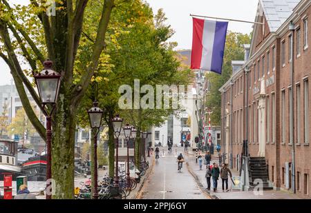 Hermitage Amsterdam à l'automne Banque D'Images