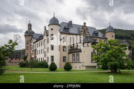 Château de Namedy, Rhénanie-Palatinat, Allemagne Banque D'Images