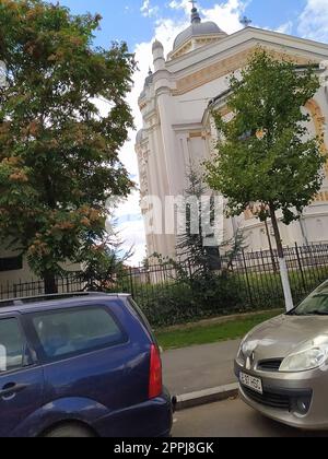 Bucarest, Roumanie - 12 septembre 2022 : Saint Spyridon la Nouvelle Église Banque D'Images