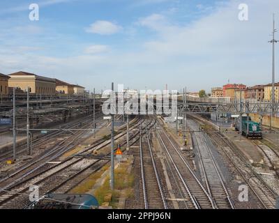 Gare centrale de Bologne Banque D'Images