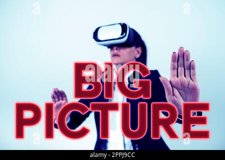 Légende conceptuelle Grande image. Idée d'affaires les faits les plus importants au sujet de certaines situations et de ses effets Banque D'Images