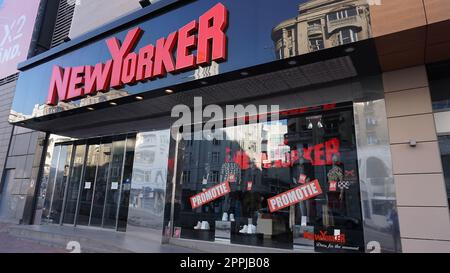 Bucarest, Roumanie - 31 décembre 2022 : magasin New Yorker Banque D'Images