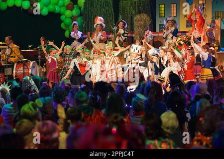 Koelner Karneval - Aufzeichung der ZDF Maedchensitzung Banque D'Images