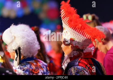 Koelner Karneval - Aufzeichung der ZDF Maedchensitzung Banque D'Images