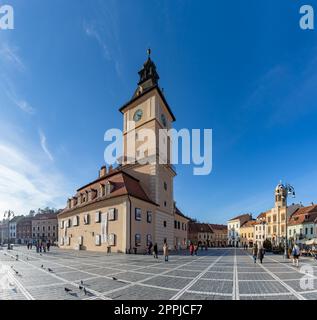 Ancienne mairie de Brasov Banque D'Images