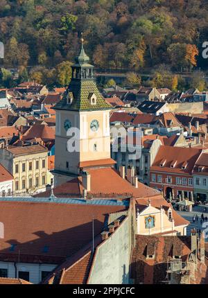 Ancienne mairie de Brasov Banque D'Images