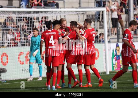 3. FBL : 22-23, 14. Sptg. SC Freiburg II vs VfB Oldenburg Banque D'Images